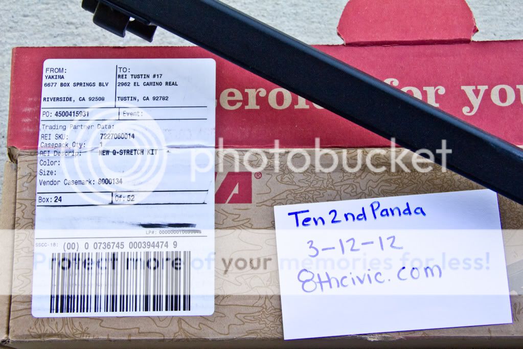 CA Yakima Q Stretch Kit (Coupe Roof Rack Adapter) 8th Generation